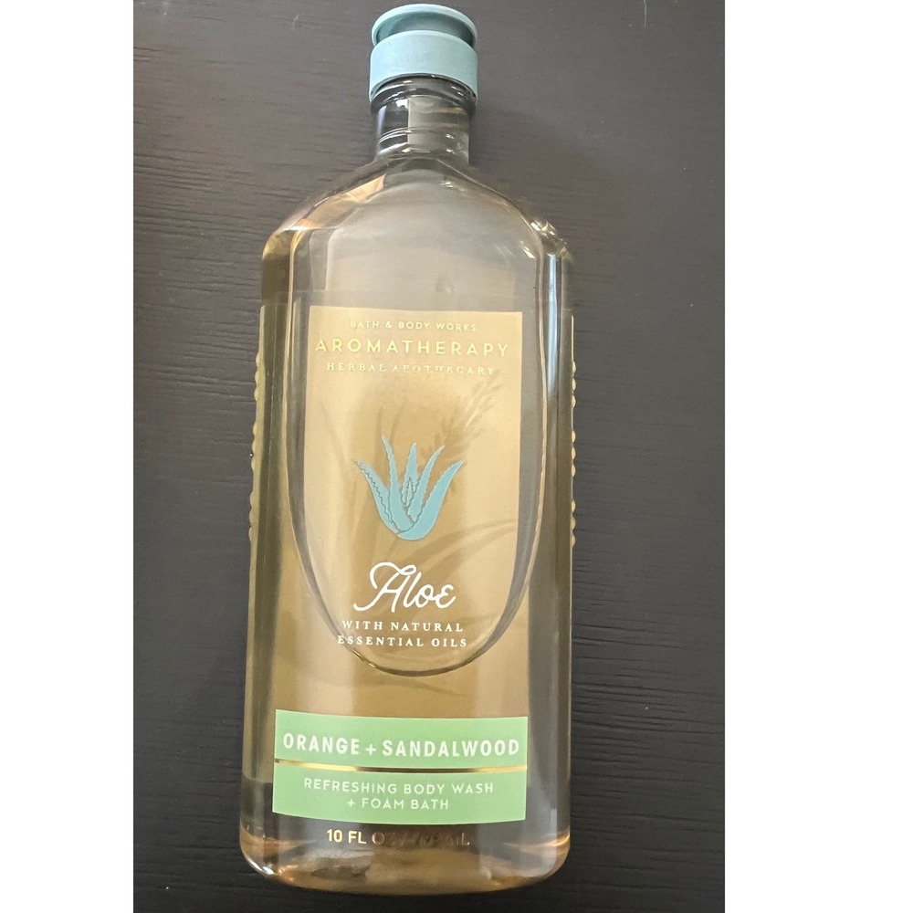 Bath‎ And Body Works Aromatherapy Aloe Shower Gel 10fl oz NEW